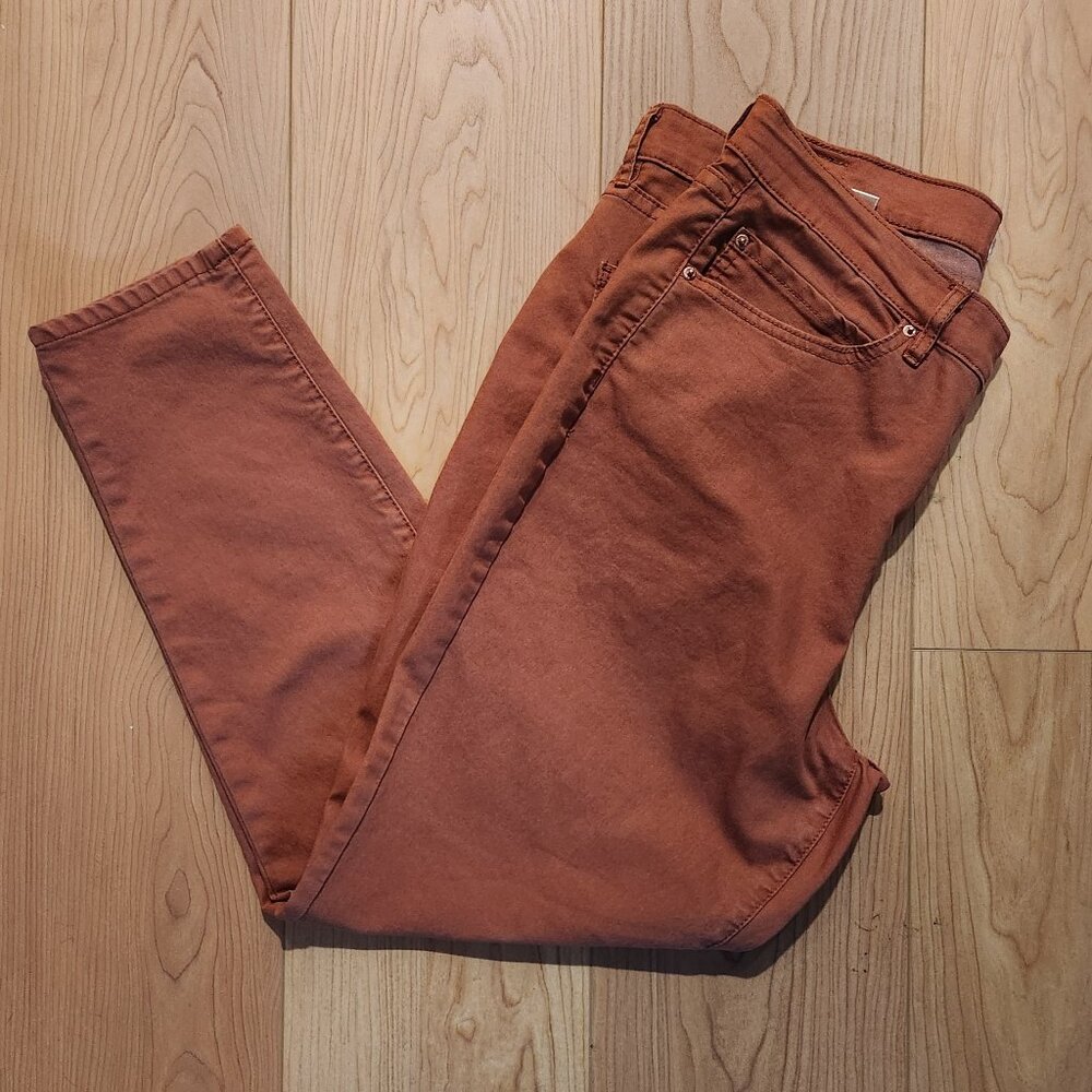 NIcole Miller Copper Soho Ankle Jeans